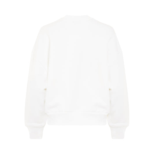 Ghost Orchid Sweatshirt in White