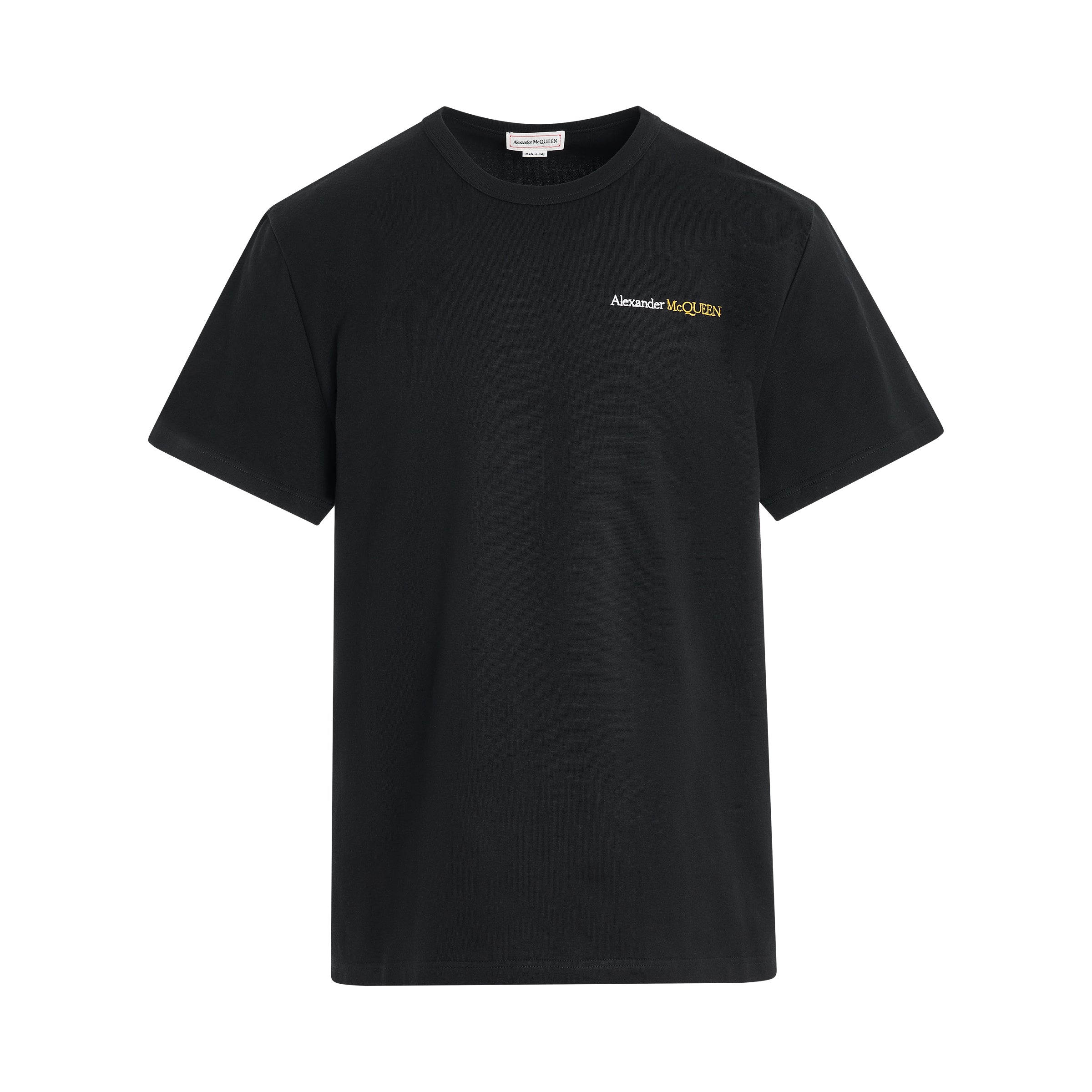 Small Logo T-Shirt in Black/Silver/Gold