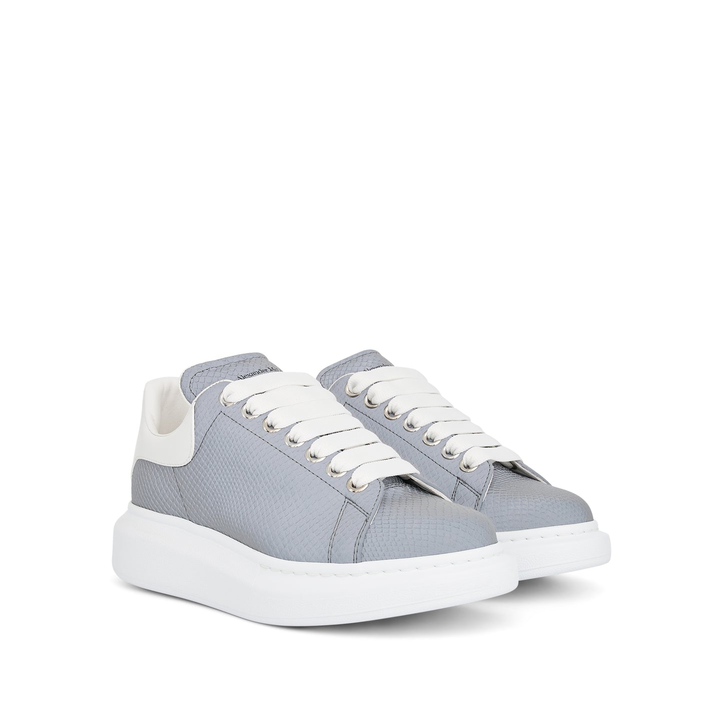Larry Reflective Sneaker in Grey/White