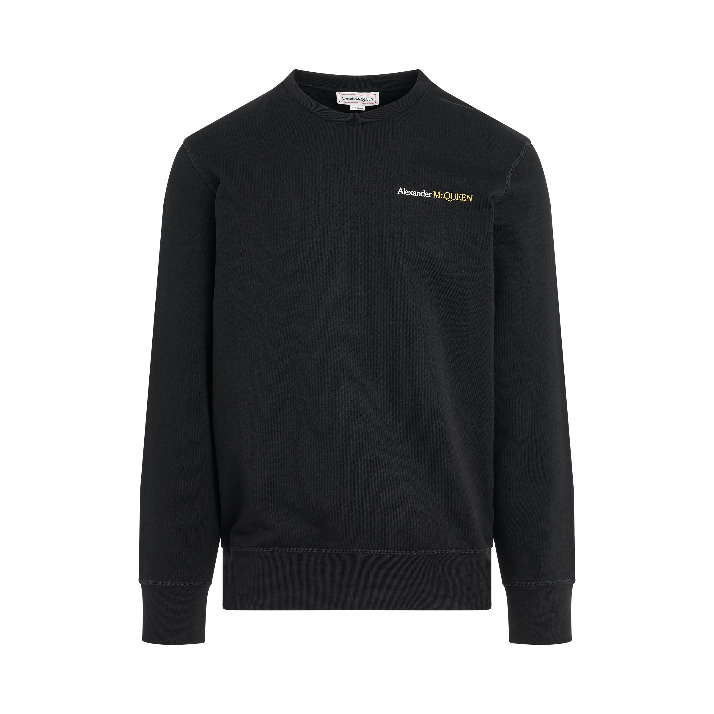 Small Logo Sweatshirt in Black