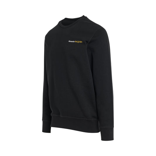 Small Logo Sweatshirt in Black