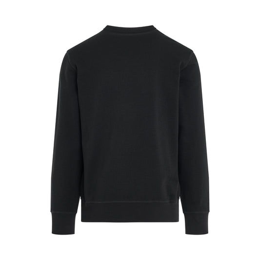 Small Logo Sweatshirt in Black