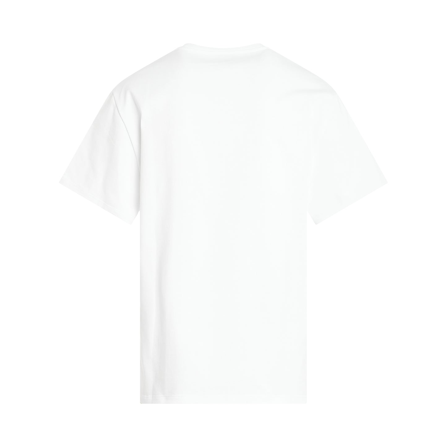 Reflected Logo T-Shirt in White/Black