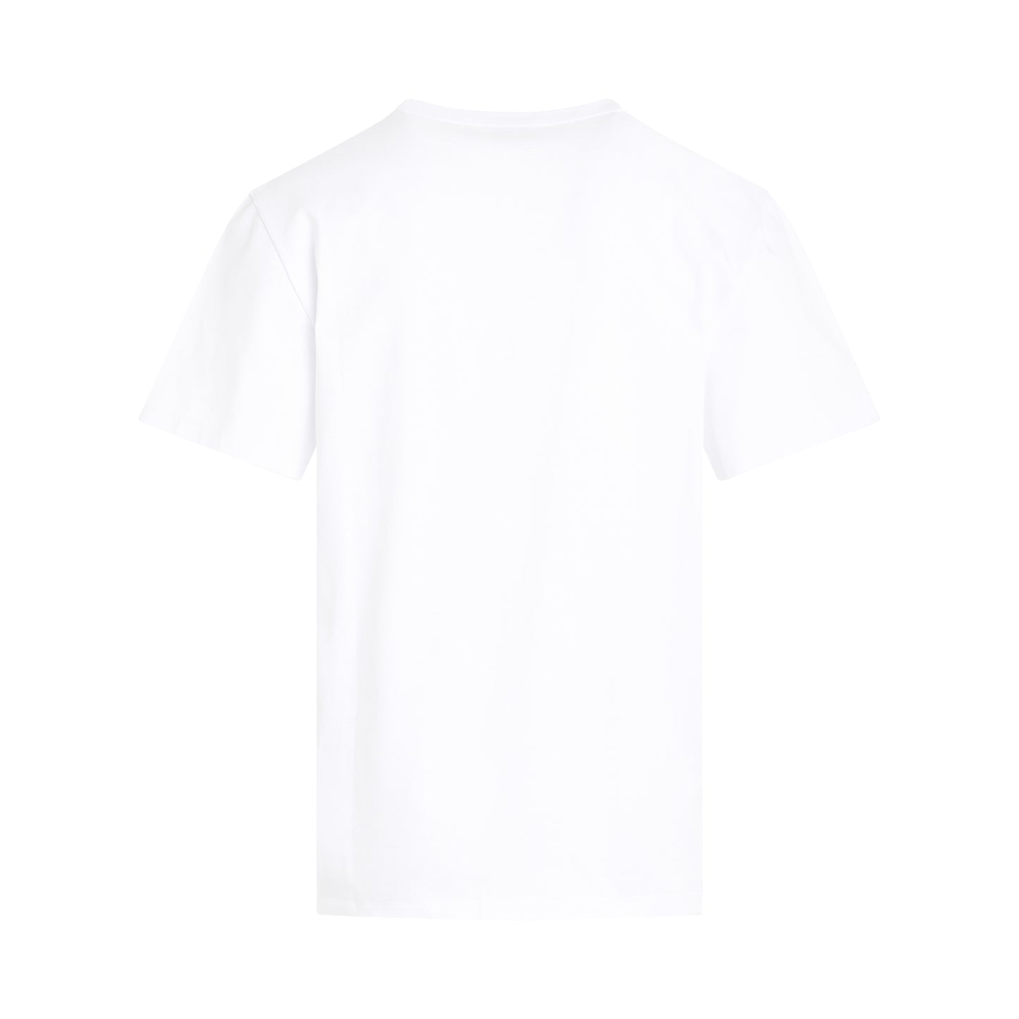 Dutch Floral Print T-Shirt in White/Black