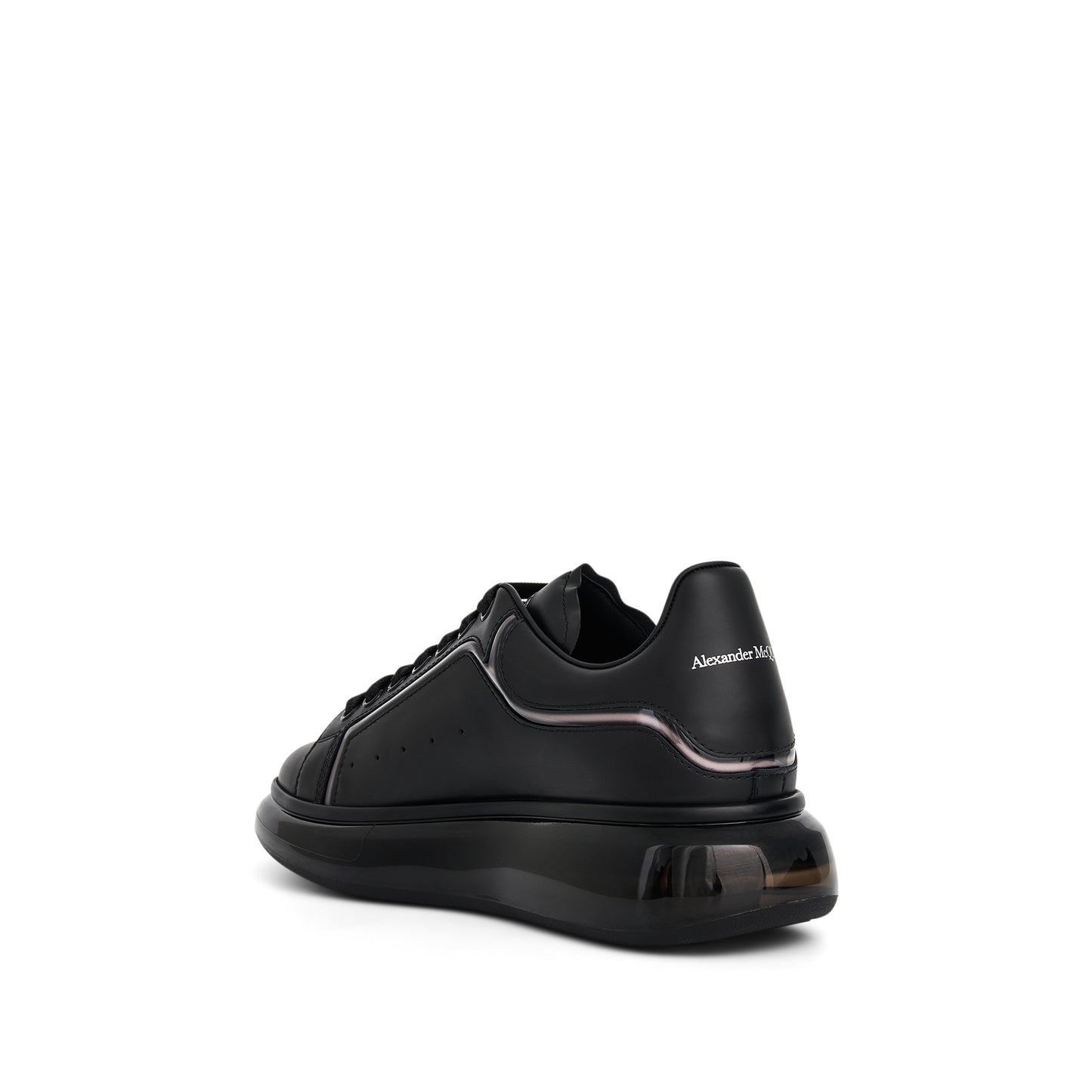 Larry Oversized Transparent Sneaker in Black/Fume