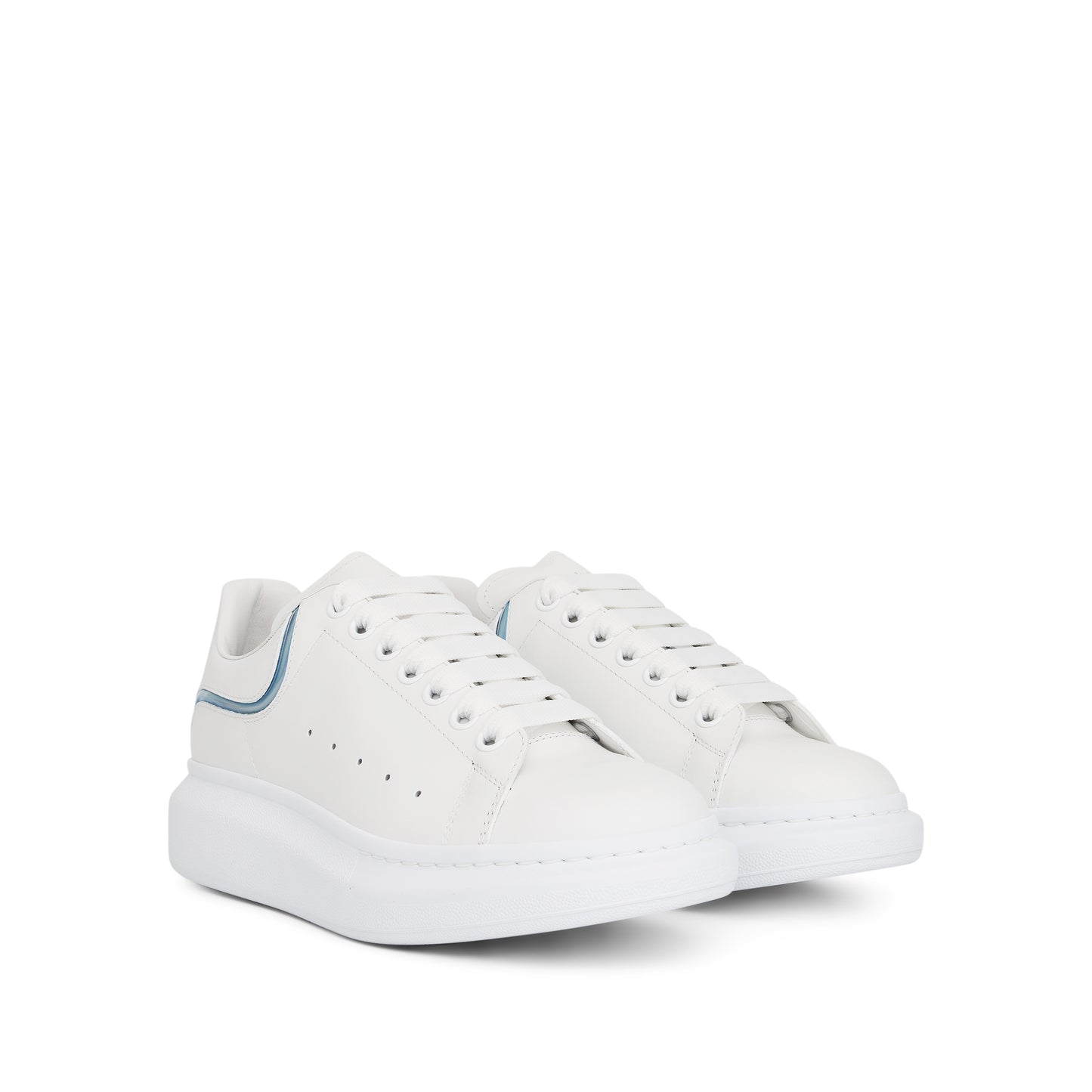 Larry Oversized Sneaker in White/Blue