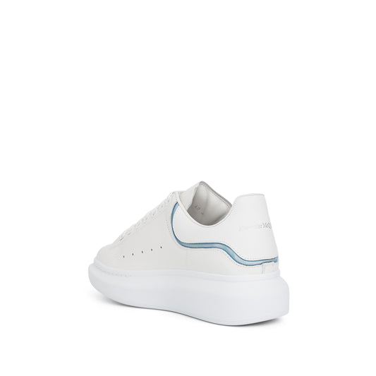 Larry Oversized Sneaker in White/Blue