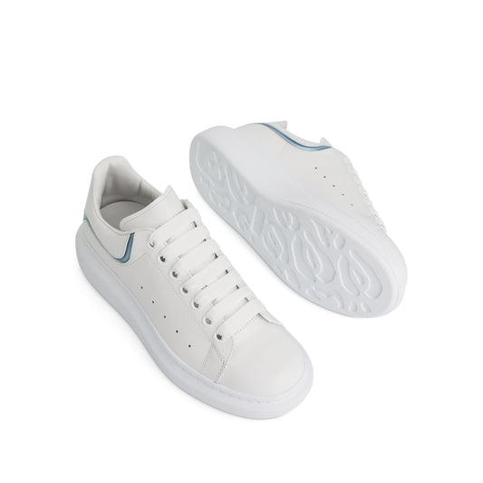 Larry Oversized Sneaker in White/Blue