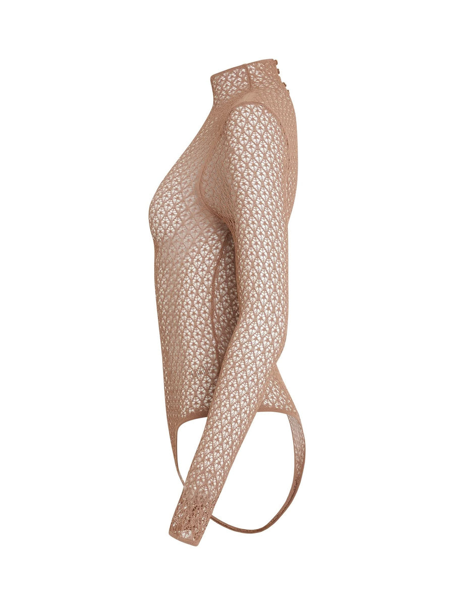Fena Bodysuit in Almond