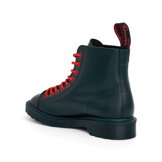 Off-White X Dr Martens Les Boots in Blue