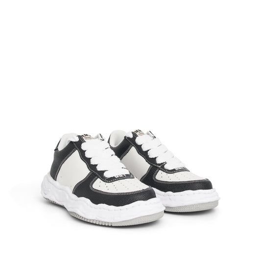 Wayne OG Basket Sneaker in Black/White