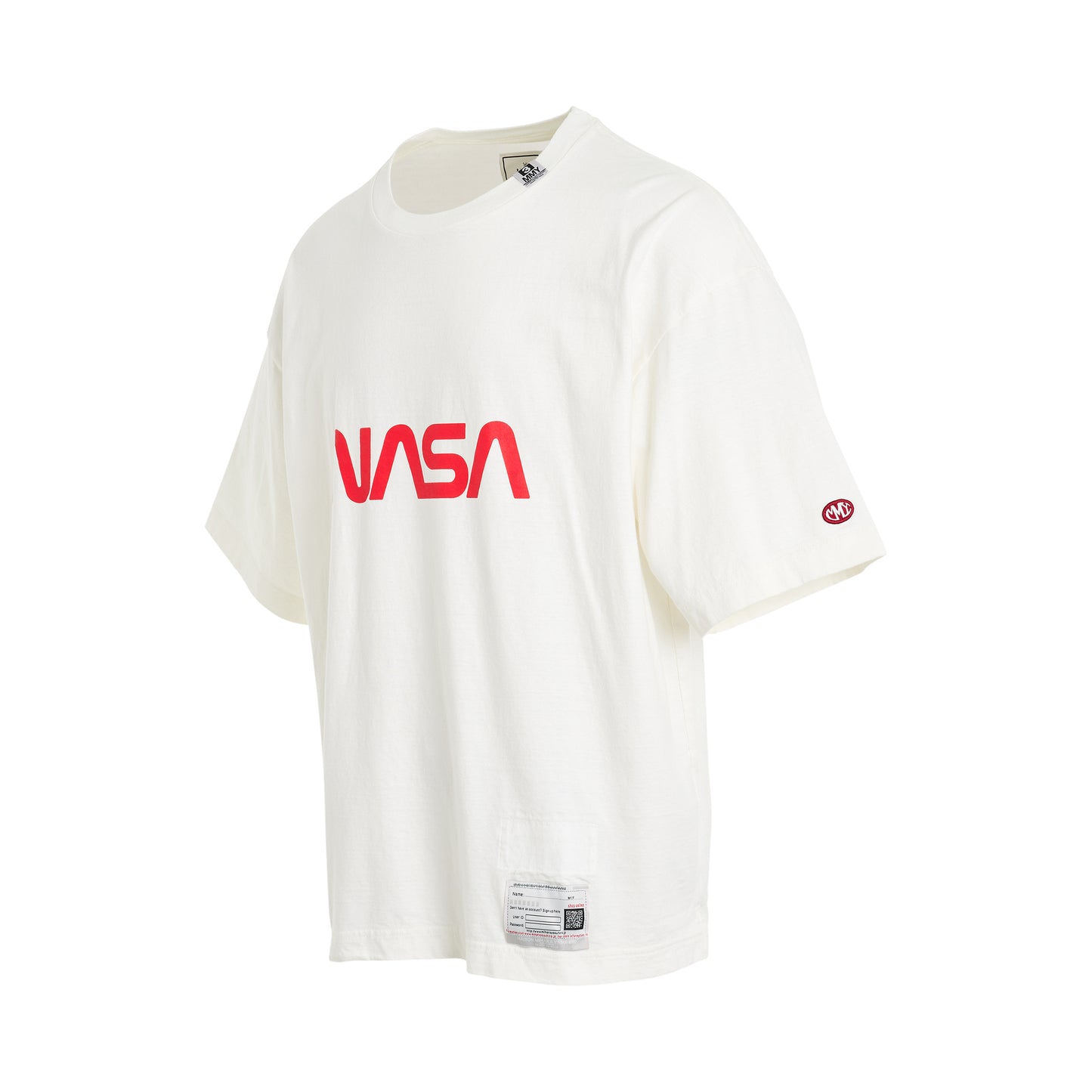 Nasa Printed T-Shirt in White