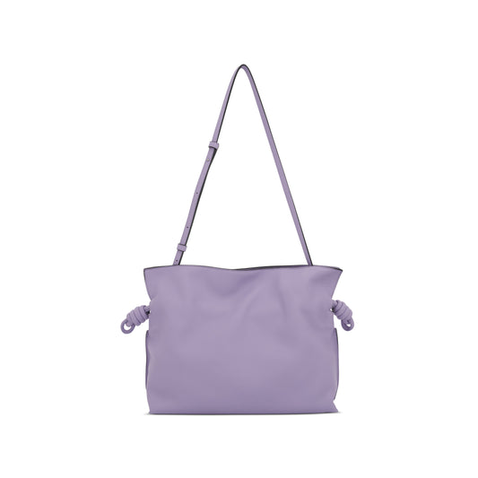 Flamenco Clutch in Nappa Calfskin in Light Mauve