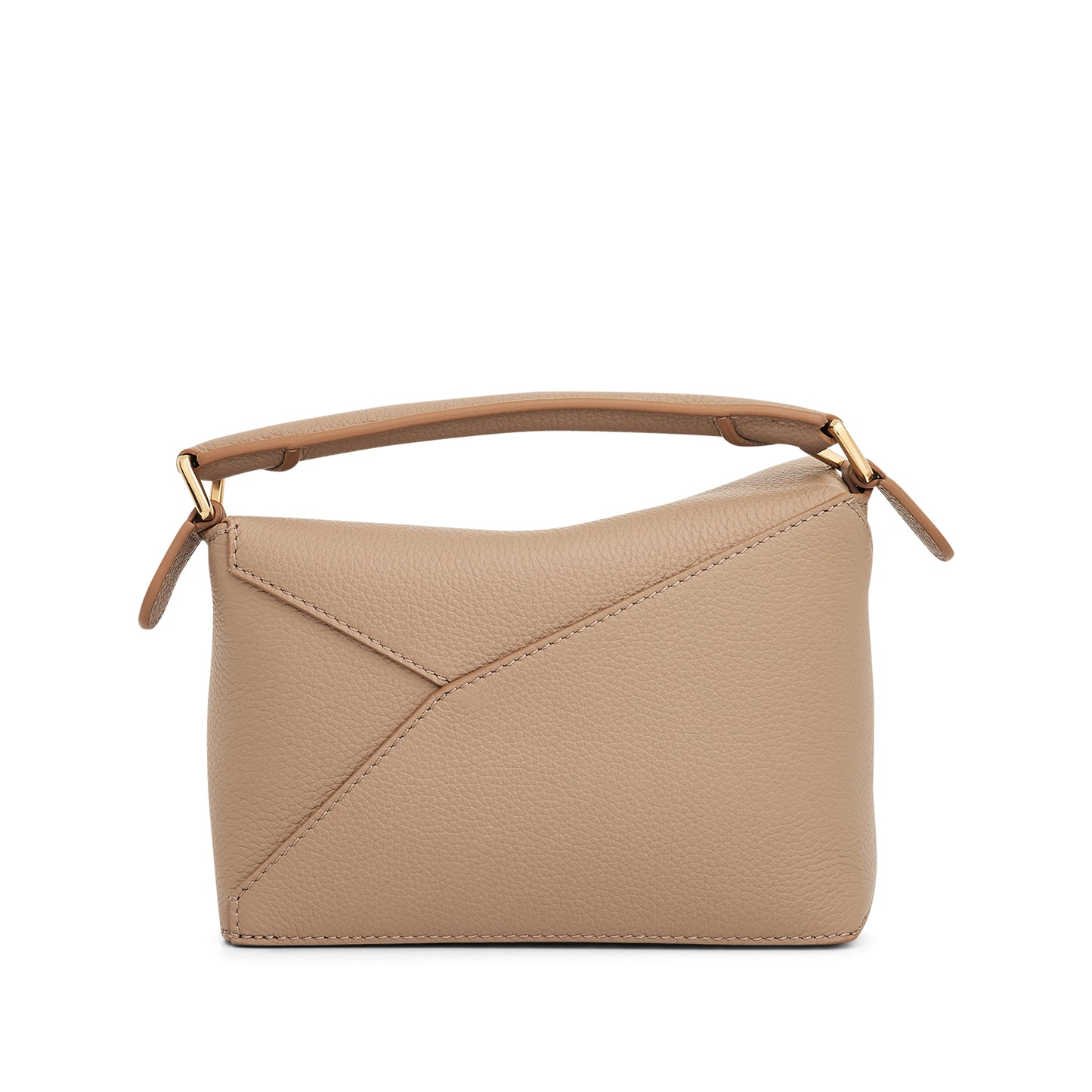 Mini Puzzle Edge Bag in Soft Grained Calf in Sand