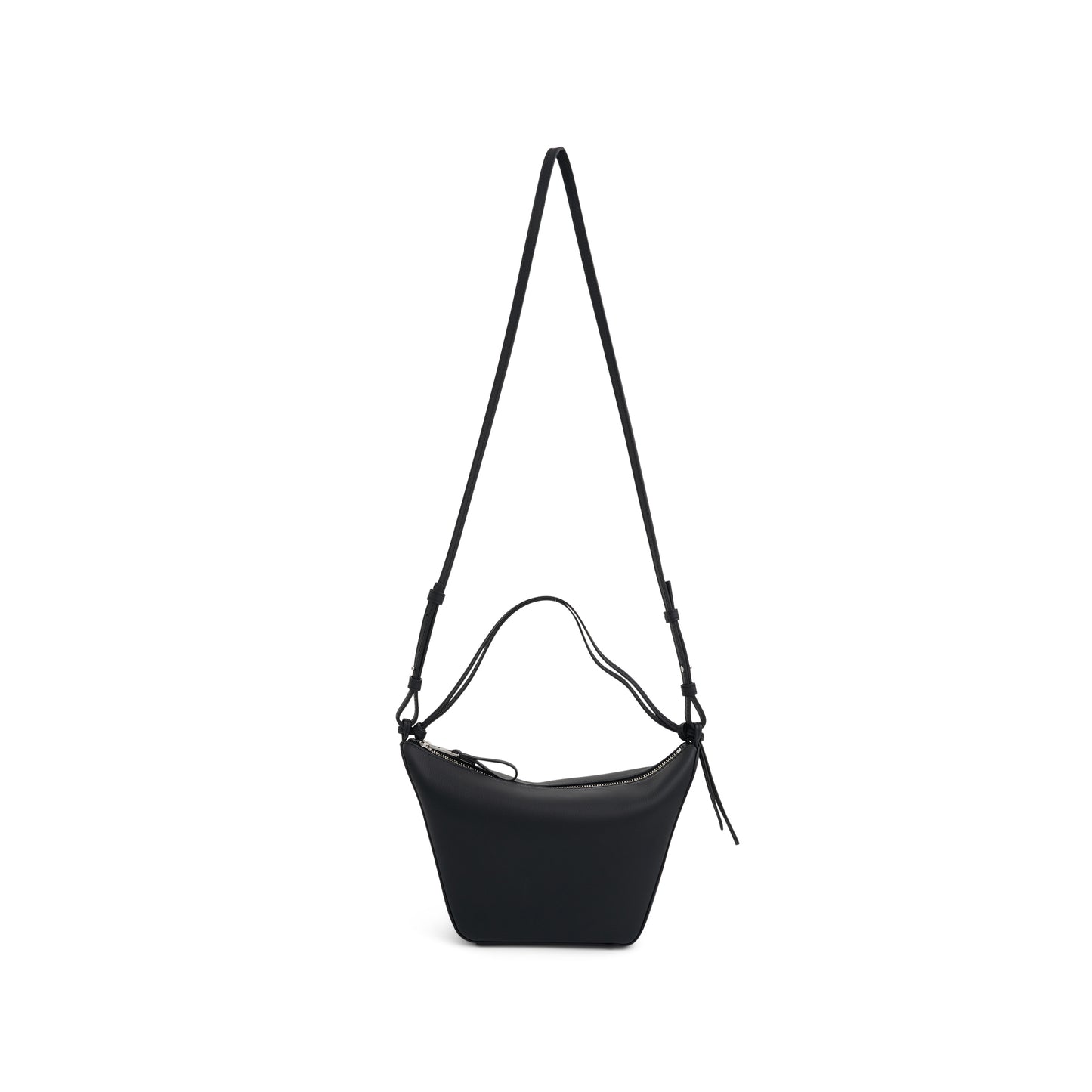 Mini Hammock Hobo Bag in Classic Calfskin in Black