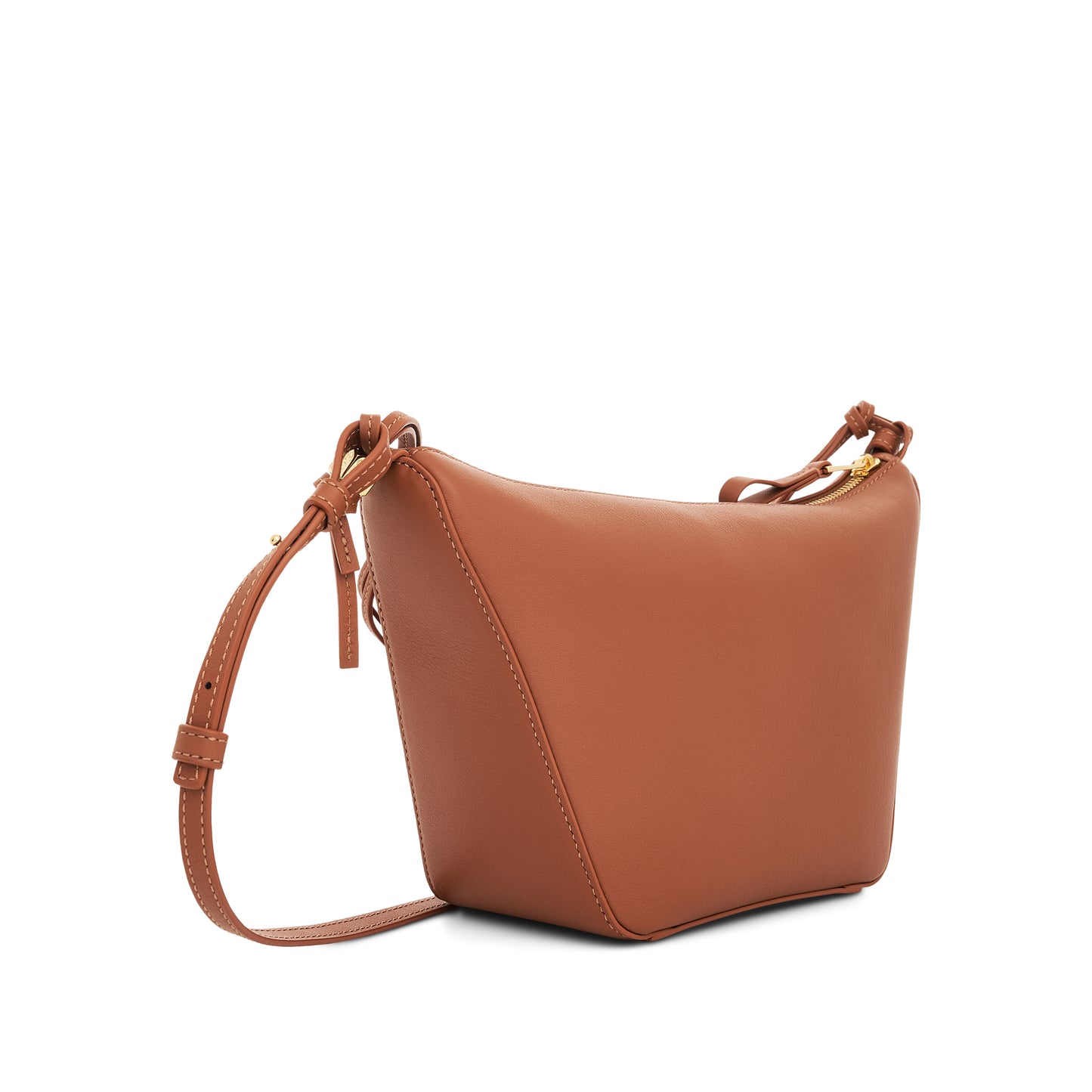 Mini Hammock Hobo Bag in Tan