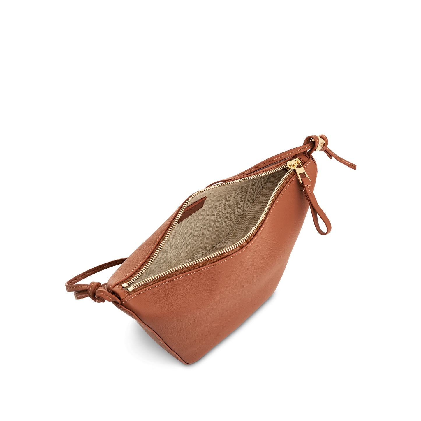 Mini Hammock Hobo Bag in Tan