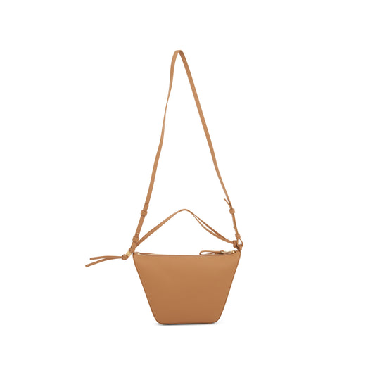 Mini Hammock Hobo Bag in Classic Calfskin in Warm Desert