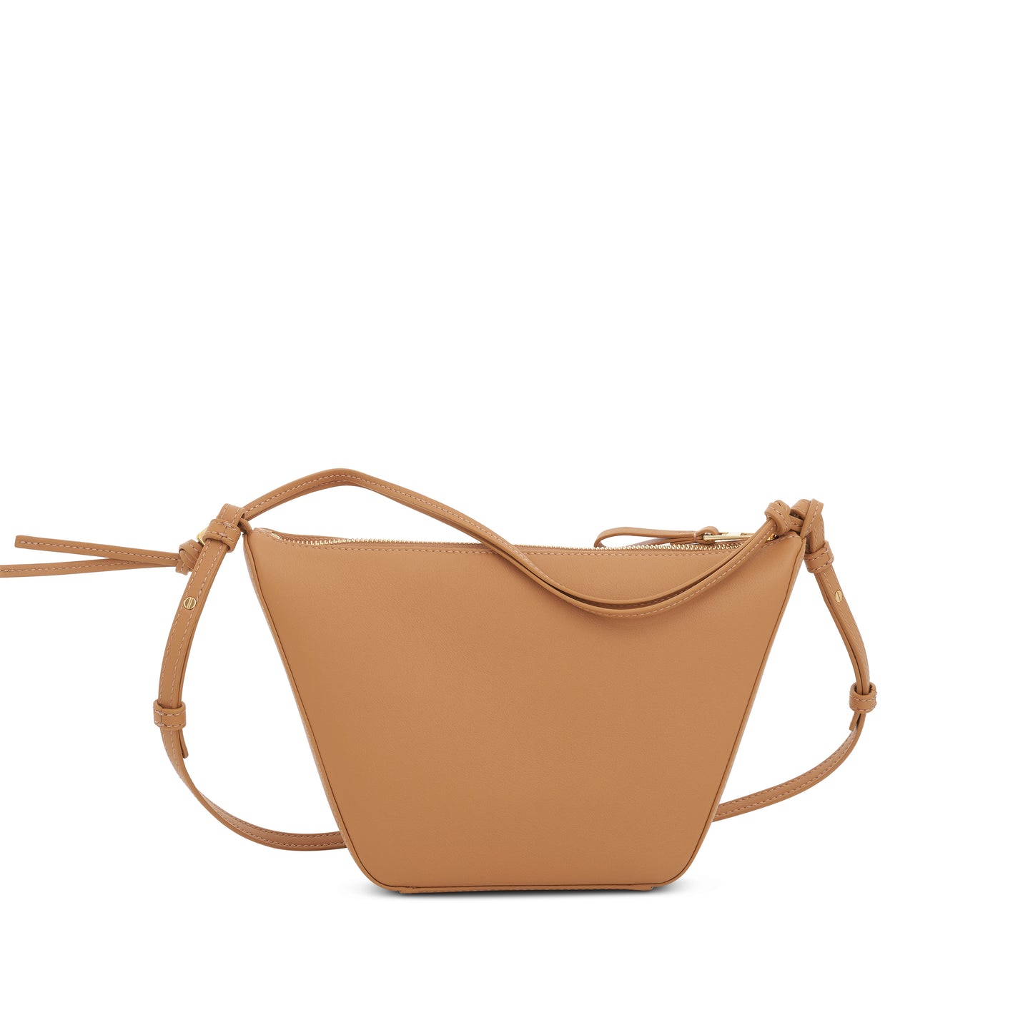 Mini Hammock Hobo Bag in Classic Calfskin in Warm Desert