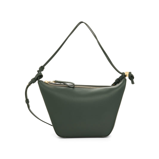 Mini Hammock Hobo Bag in Bottle Green