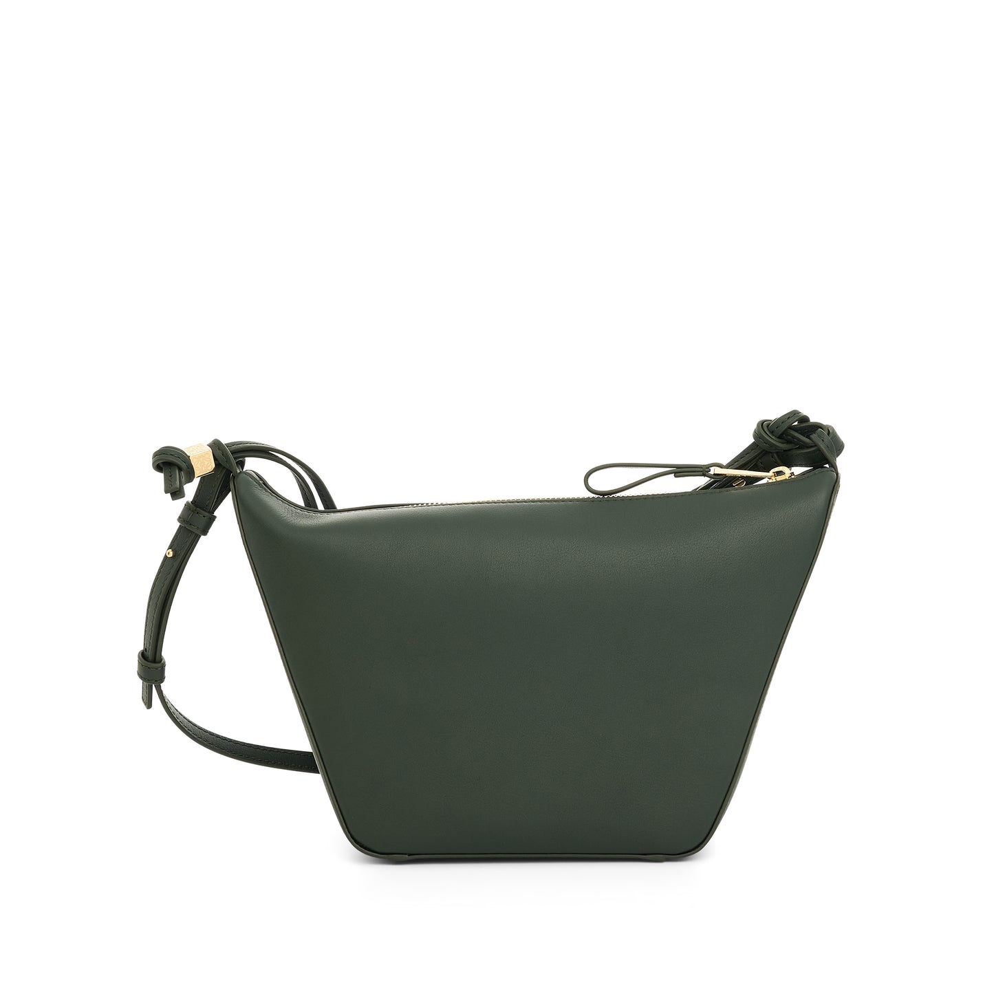 Mini Hammock Hobo Bag in Bottle Green