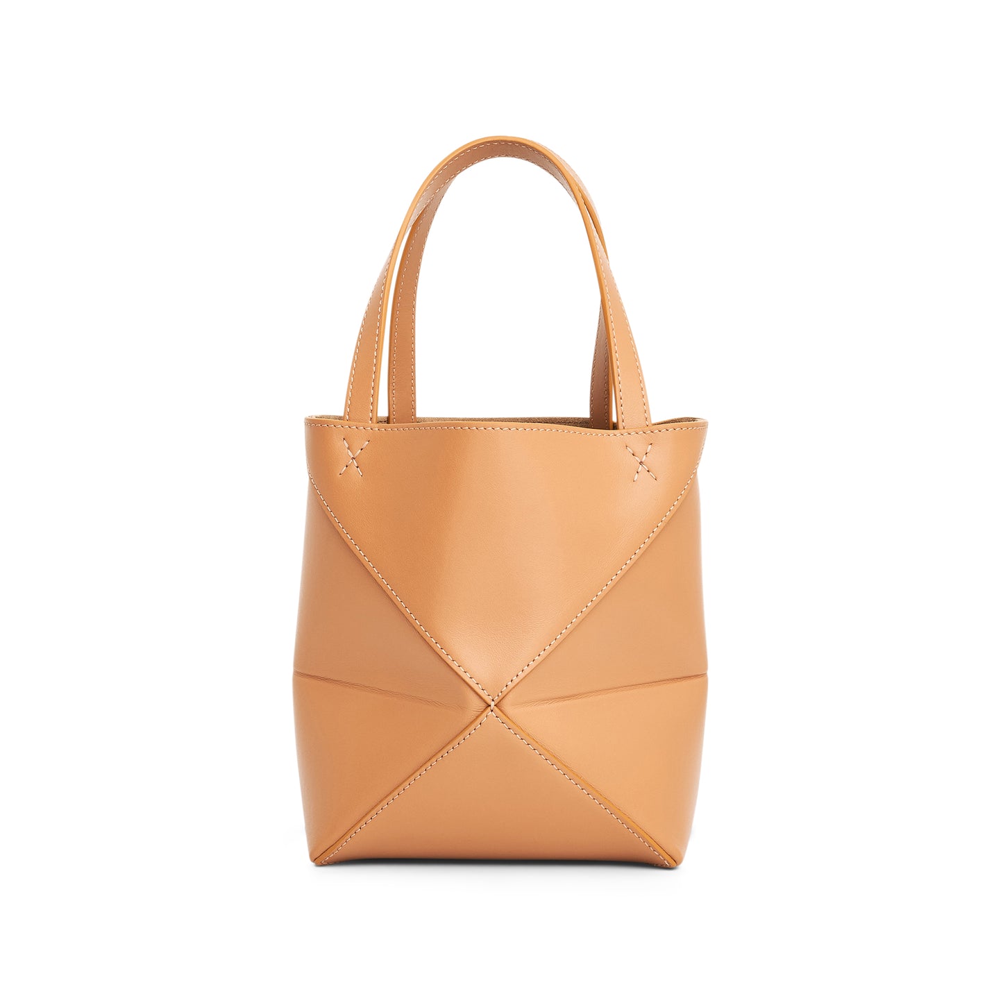 Mini Fold Puzzle Tote Bag in Warm Desert