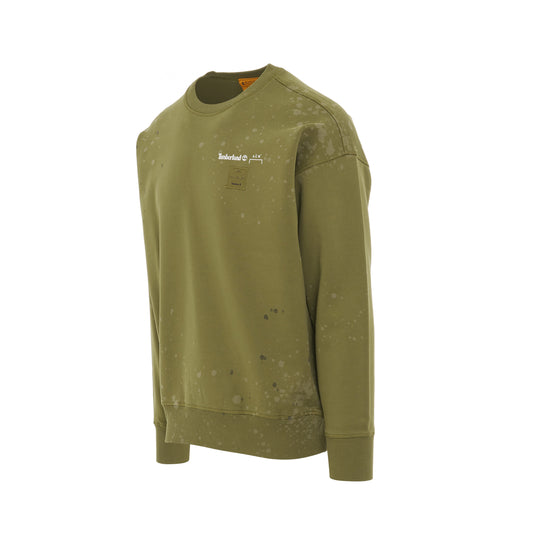 ACW x Timberland Sweatshirt in Moss Green