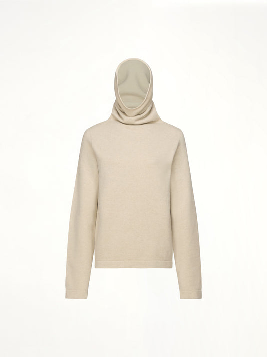Hooded Jumper in Sable