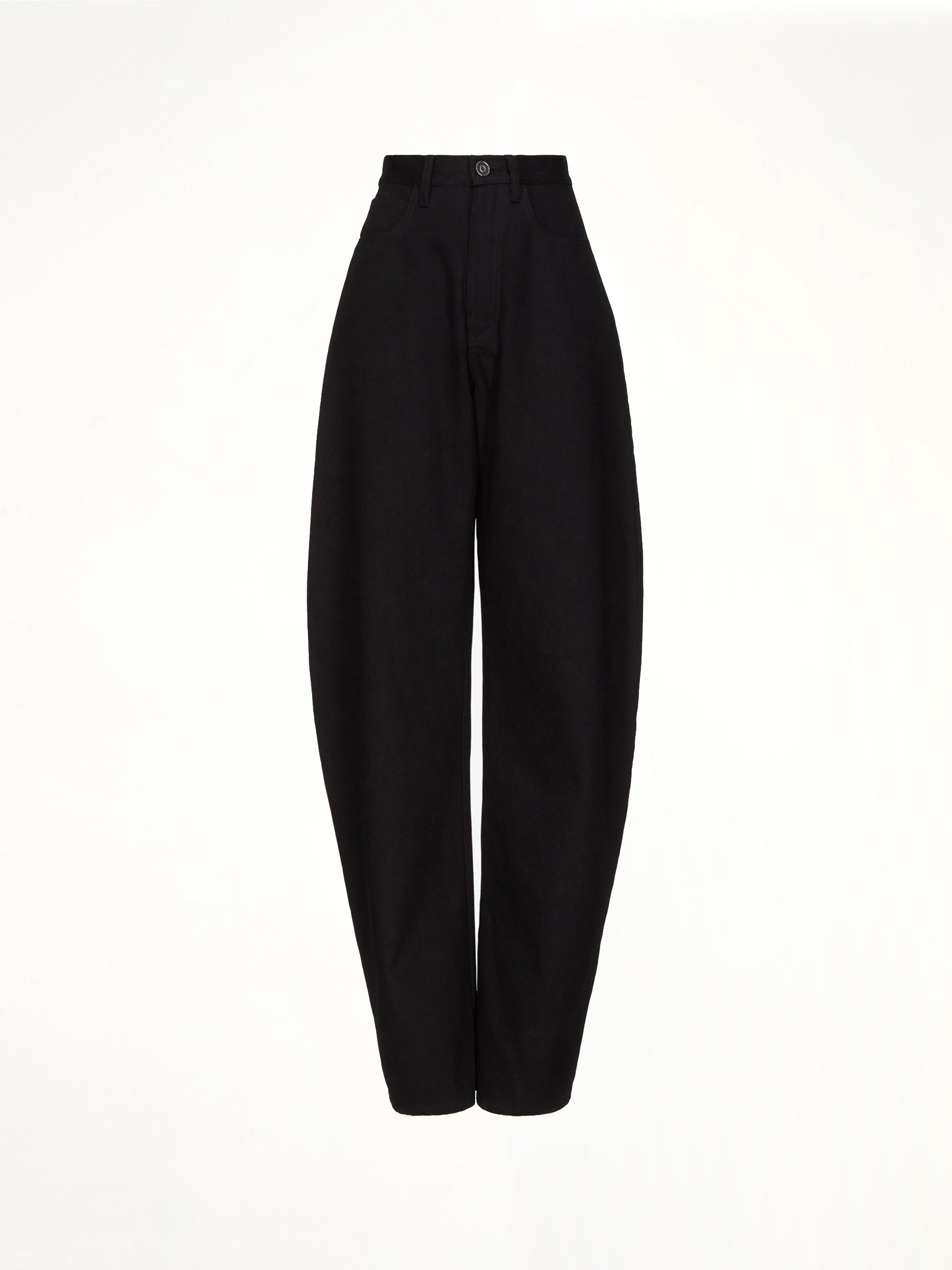 ALAIA , 
, Round Pants in Black Product Photo from MARAIS