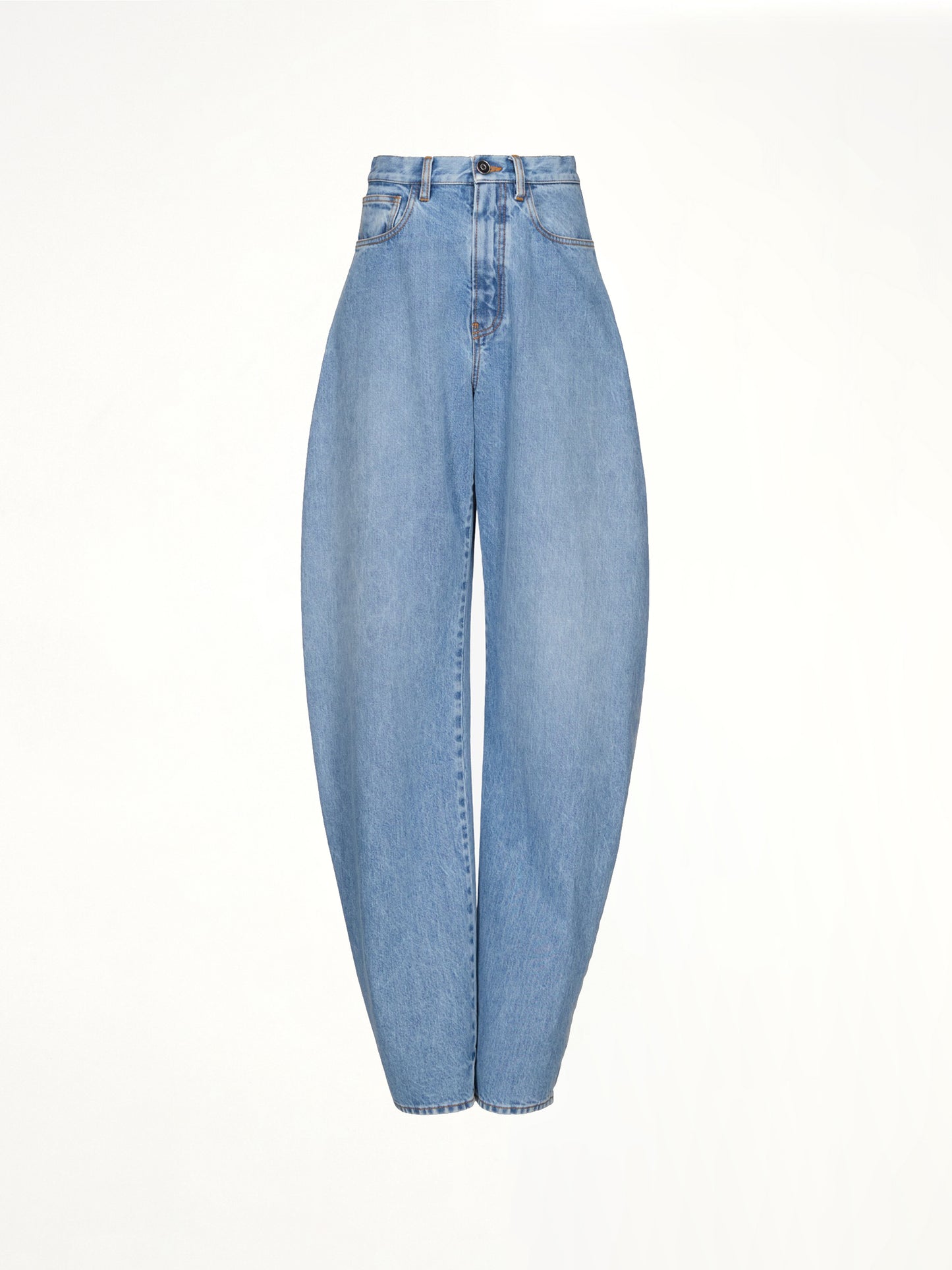 Round Pants in Cloudy Blue