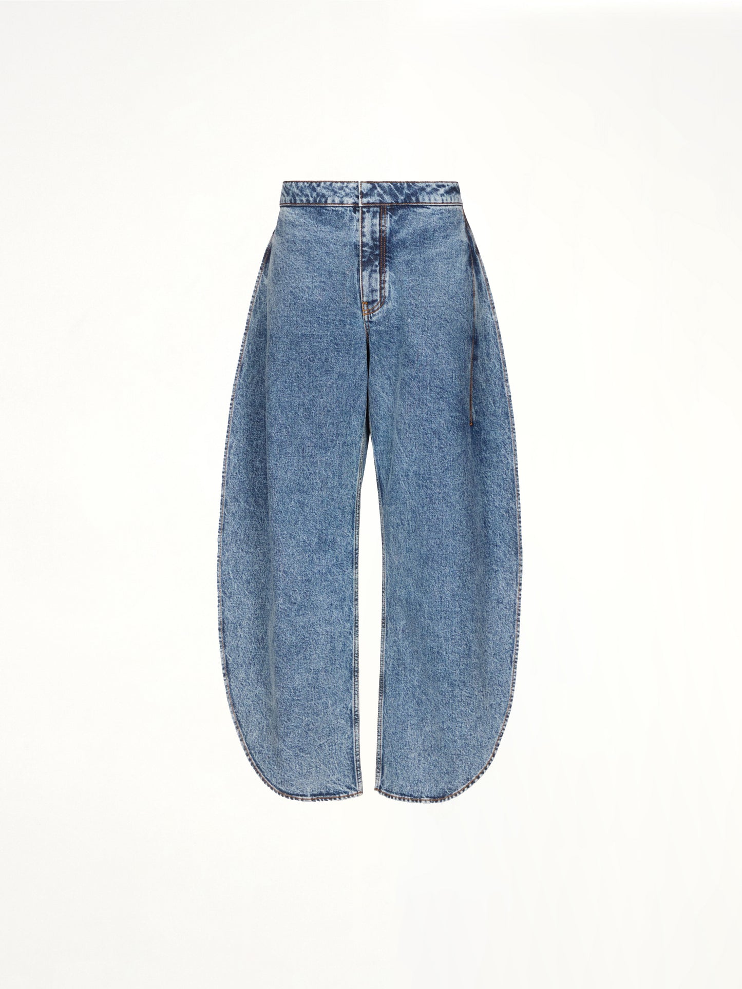 Petal Pants in Blue Denim