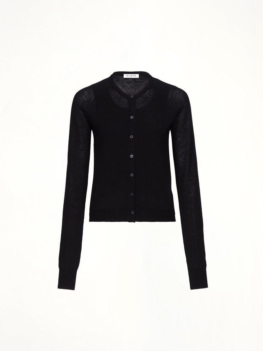 Layer Cardigan in Black