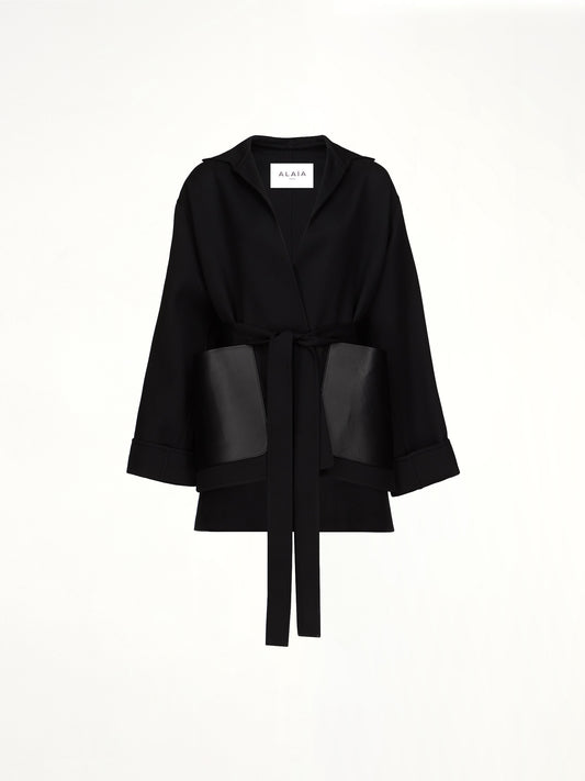 Wrap Jacket in Black