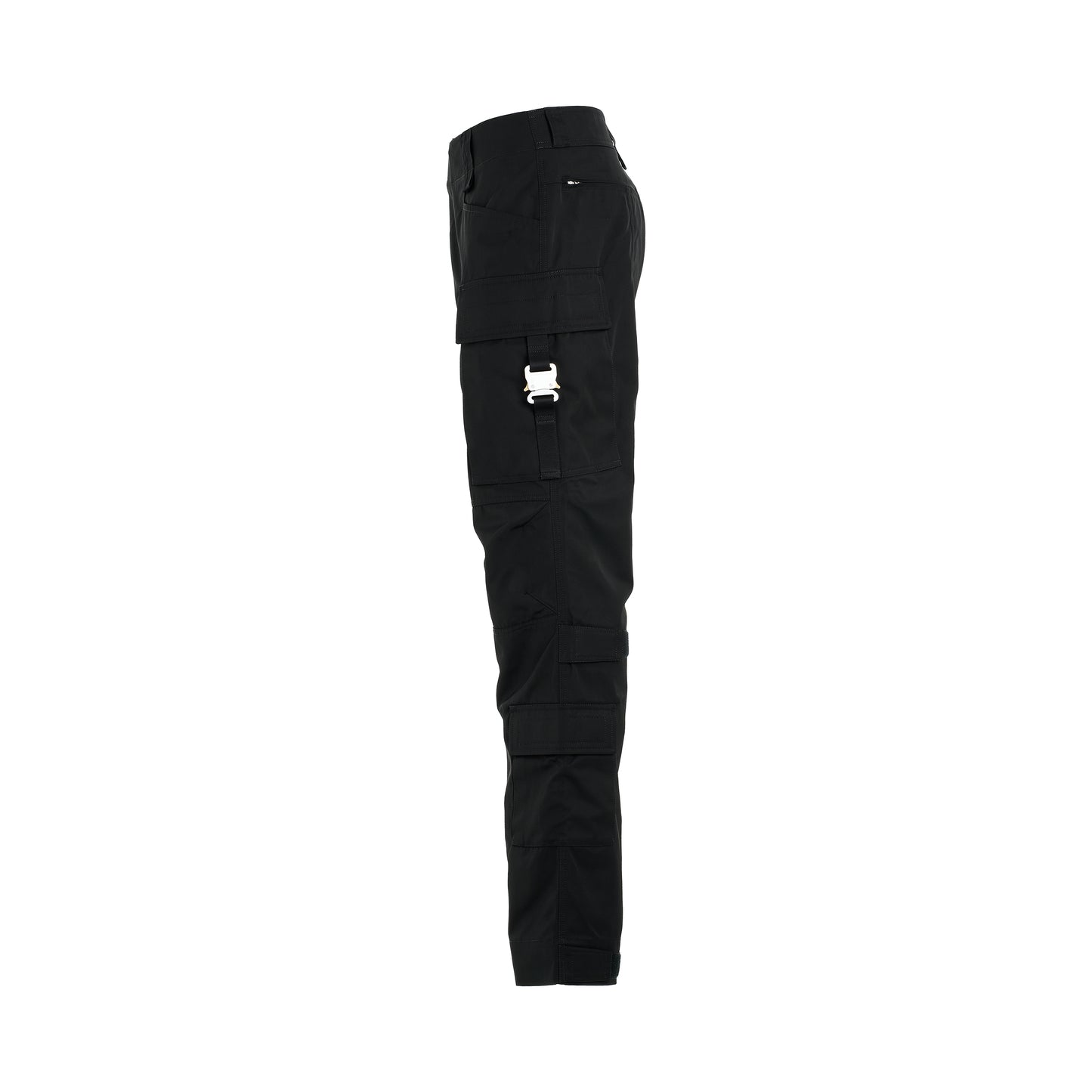 Tactical Pant With Buckle in Black