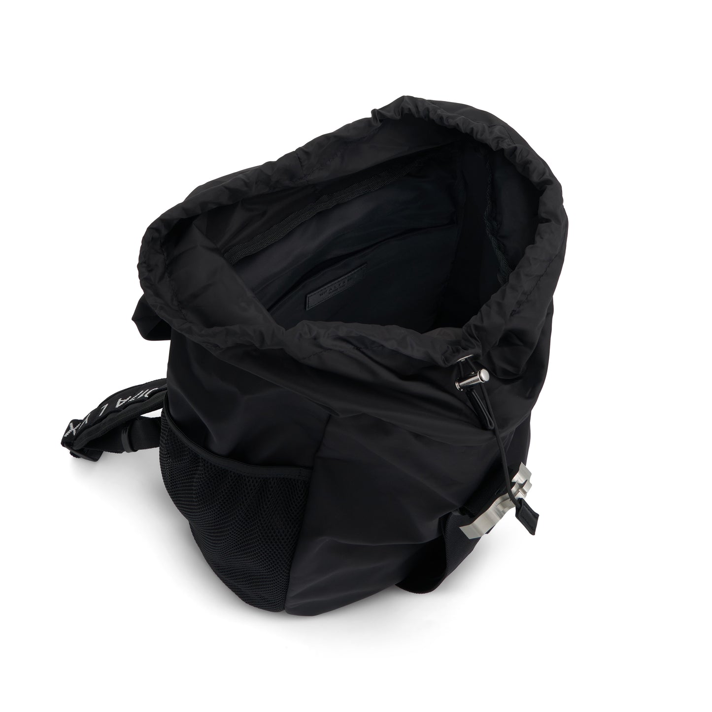 Buckle Camp Backpack in Black