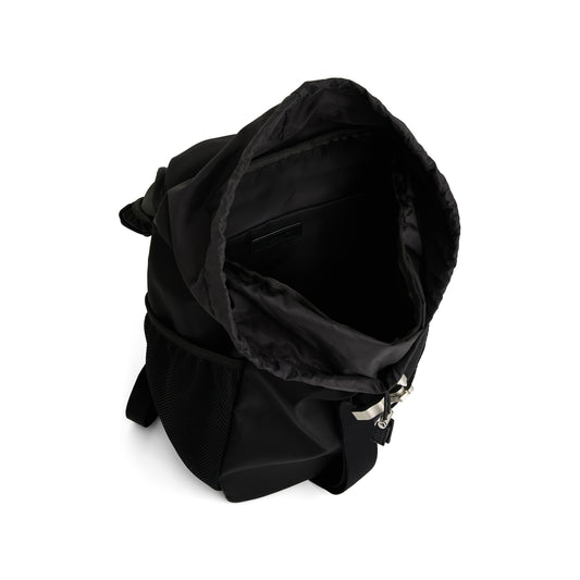 Camp Buckle Backpack in Black