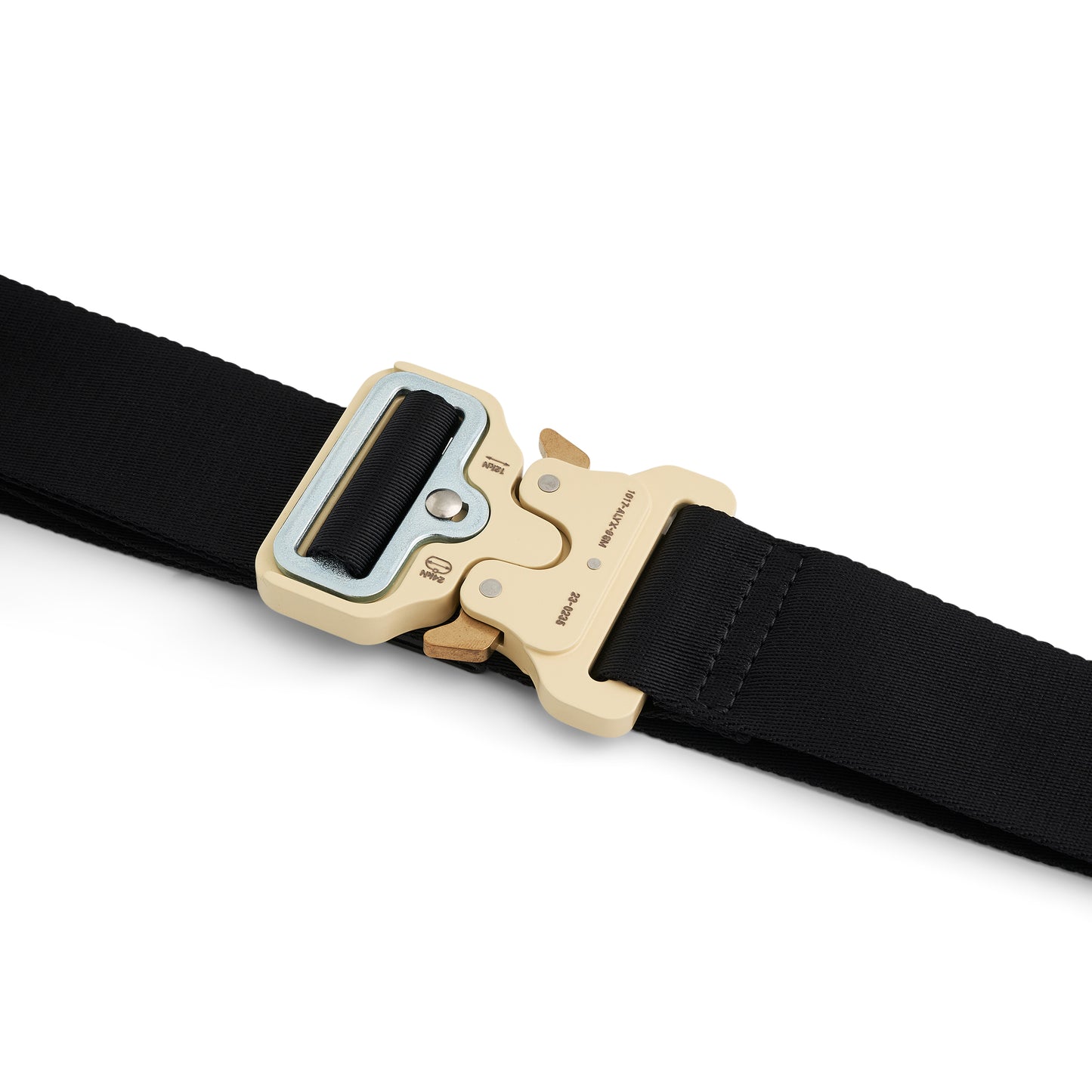 Classic Rollercoaster Buckle Belt in Tan/Black