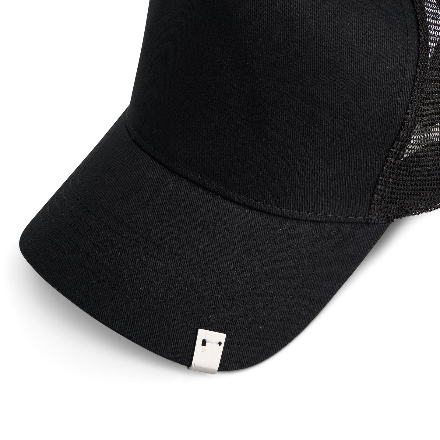 Lightercap Trucker Cap in Black