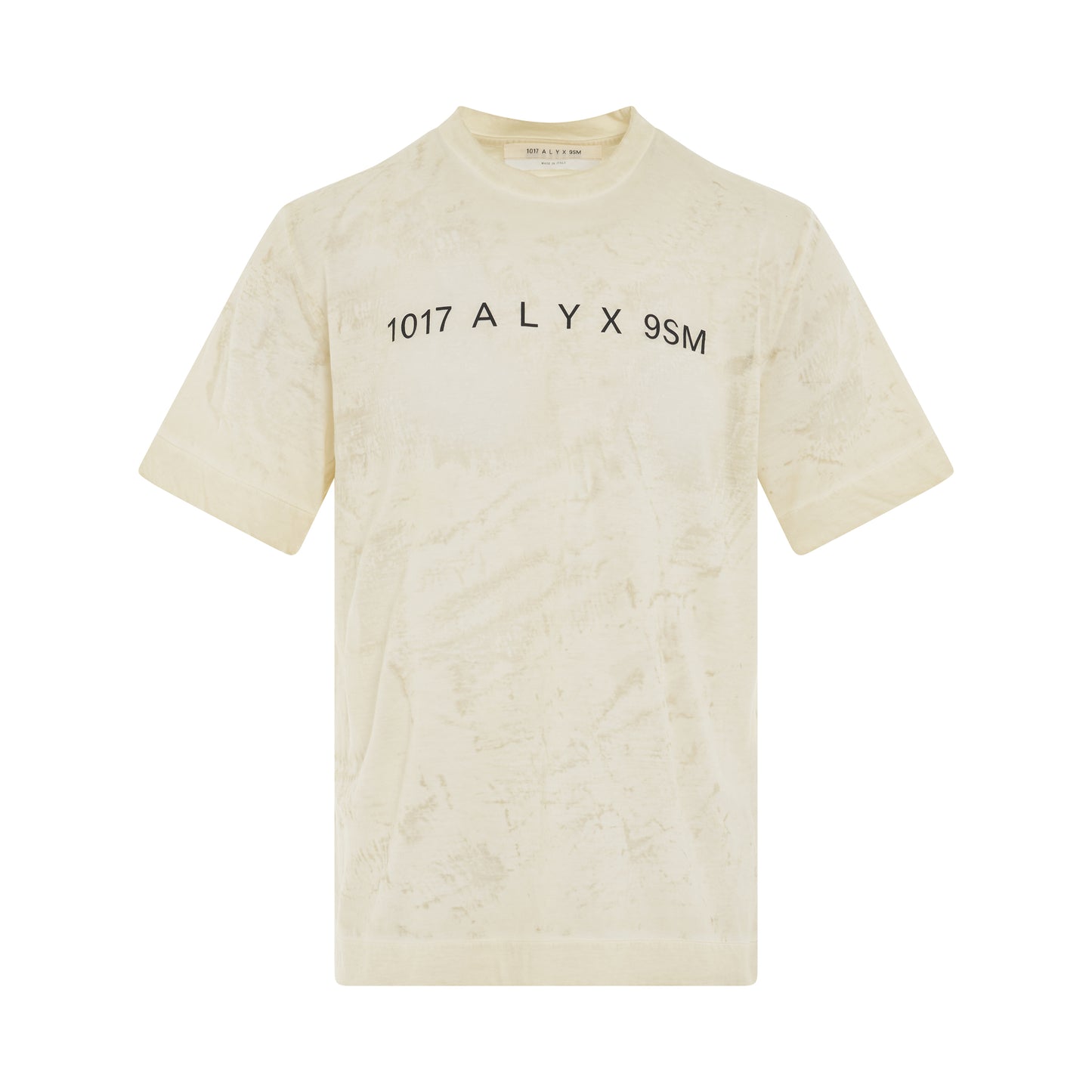 Translucent Graphic S/S T-Shirt in Off White