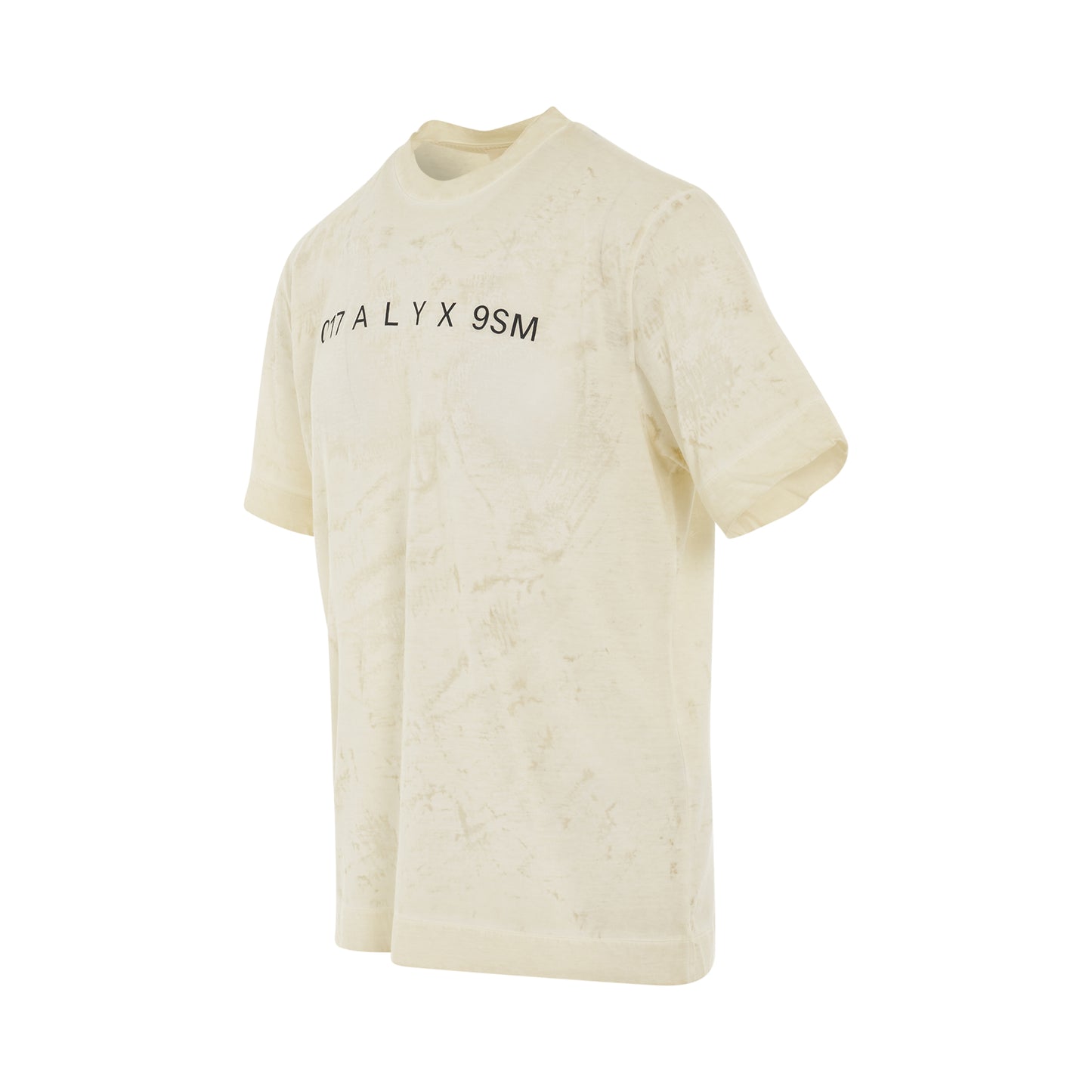 Translucent Graphic S/S T-Shirt in Off White