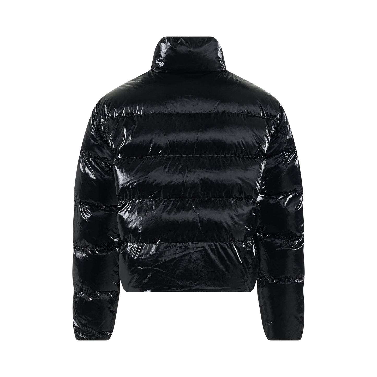 Nightrider Puffer Jacket in Black