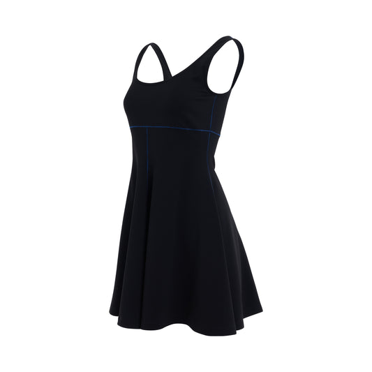 Scoop Neck Dress in Black