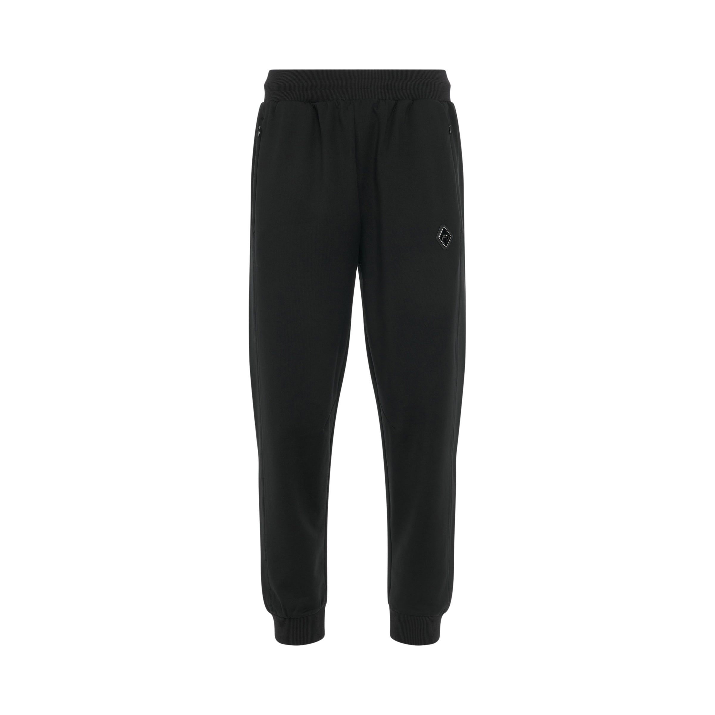 Technical Jersey Sweatpants in Black