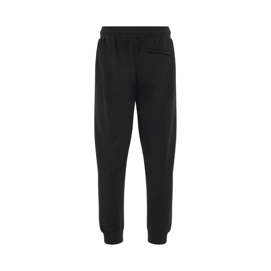 Technical Jersey Sweatpants in Black