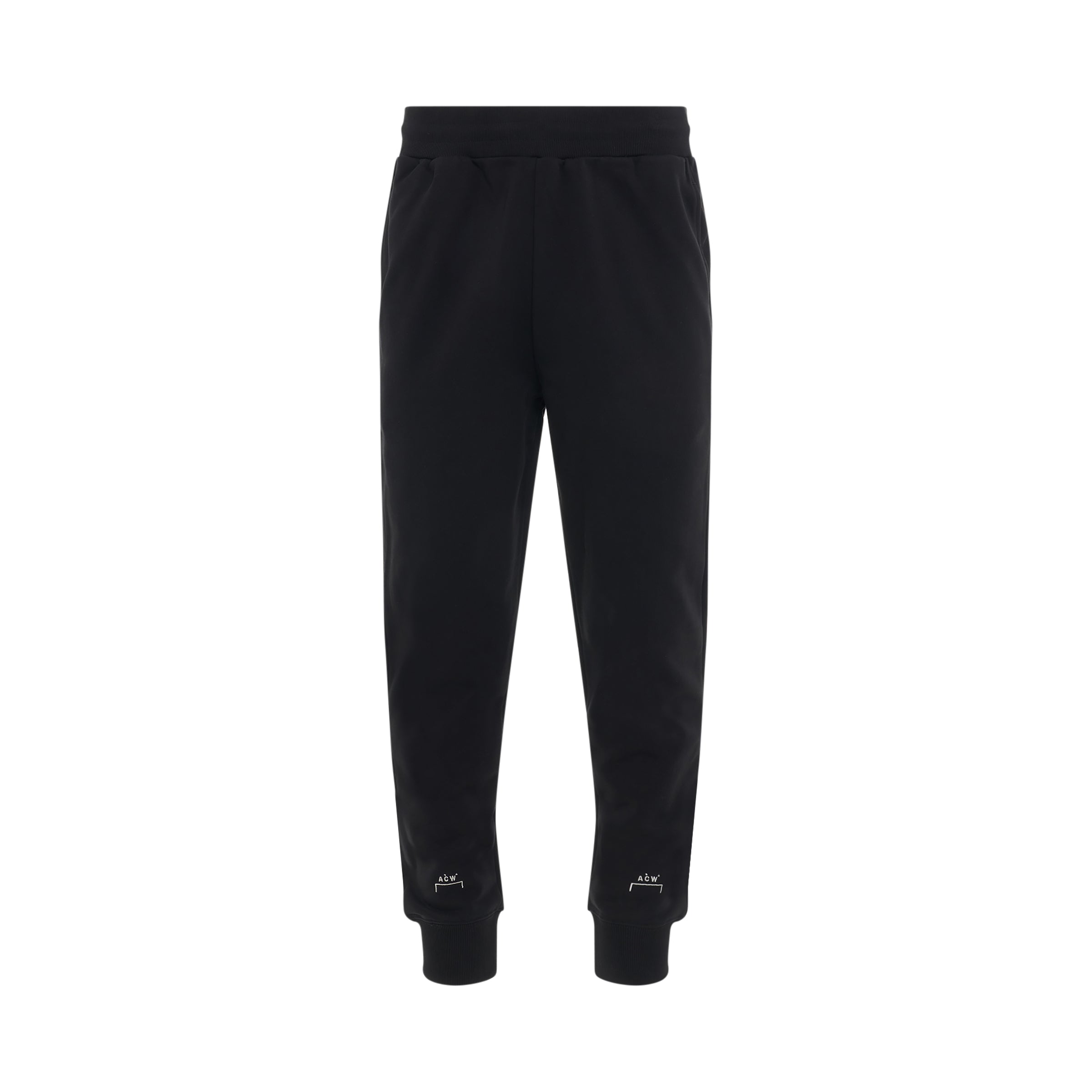 Essential Small Logo Sweatpants in Black