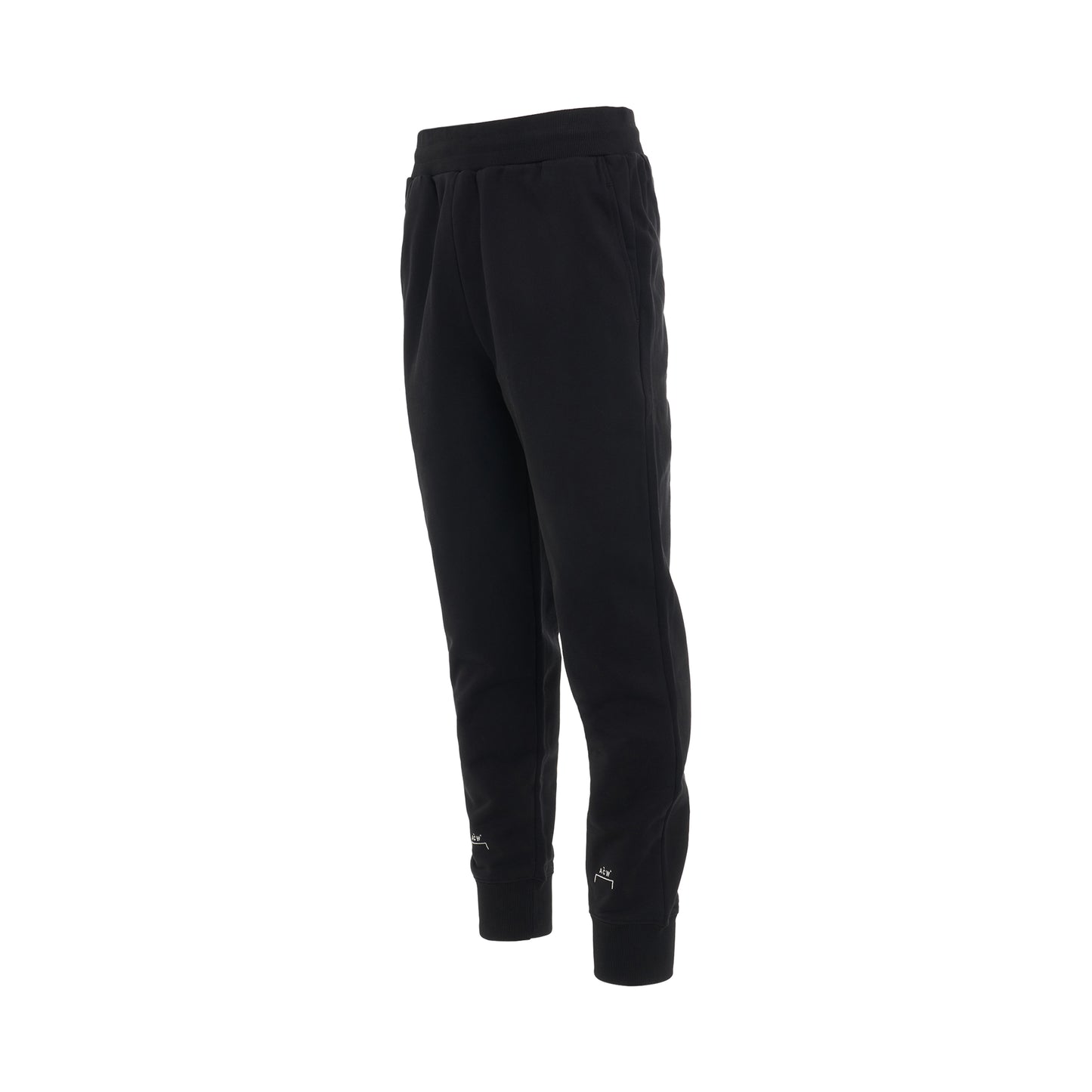 Essential Small Logo Sweatpants in Black