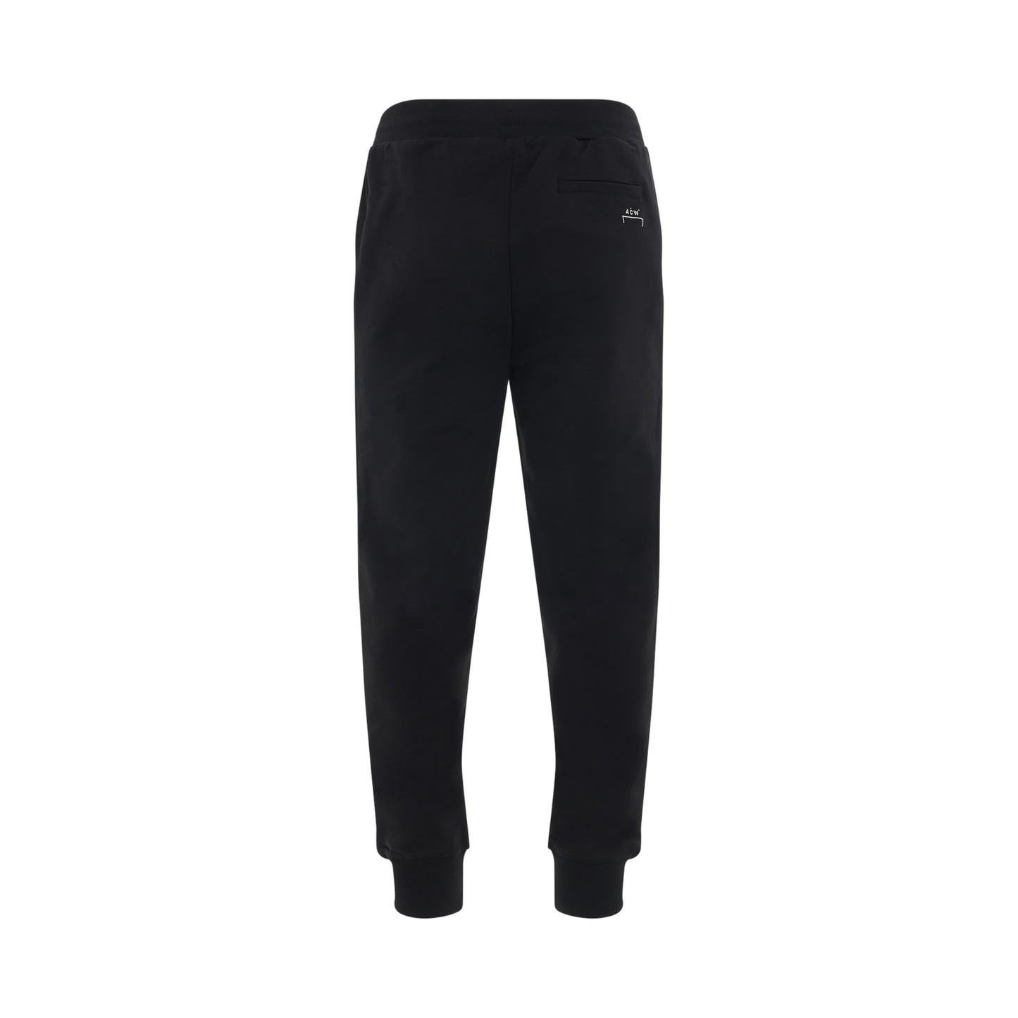 Essential Small Logo Sweatpants in Black