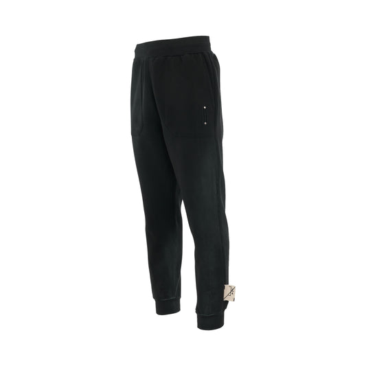 Shiraga Faded Sweatpants in Black