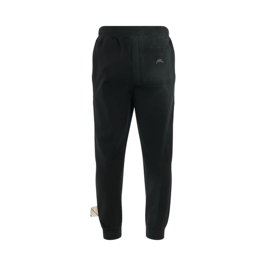 Shiraga Faded Sweatpants in Black