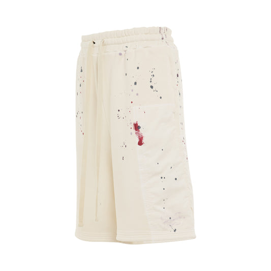 Studio Paint Shorts in Bone